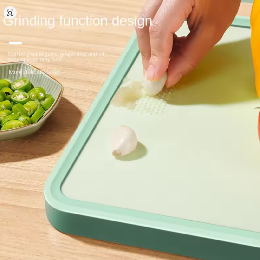 DOUBLE-SIDED STAINLESS STEEL CUTTING BOARD 40CM L, 27CM W
