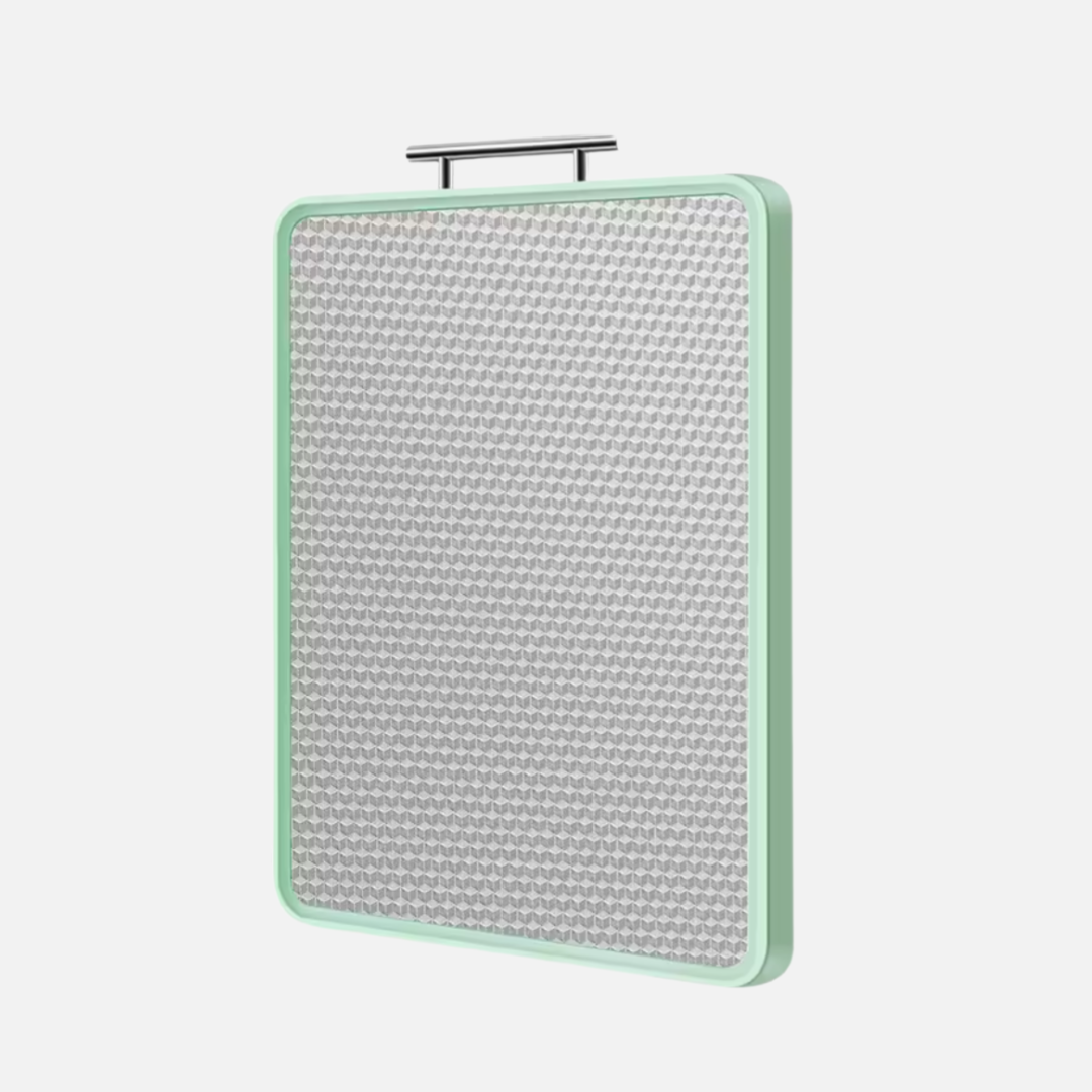 DOUBLE-SIDED STAINLESS STEEL CUTTING BOARD 40CM L, 27CM W