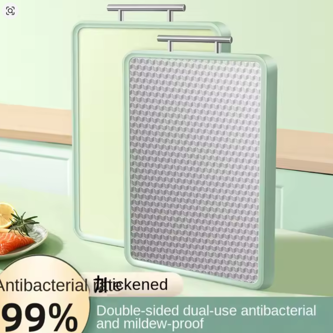 DOUBLE-SIDED STAINLESS STEEL CUTTING BOARD 40CM L, 27CM W