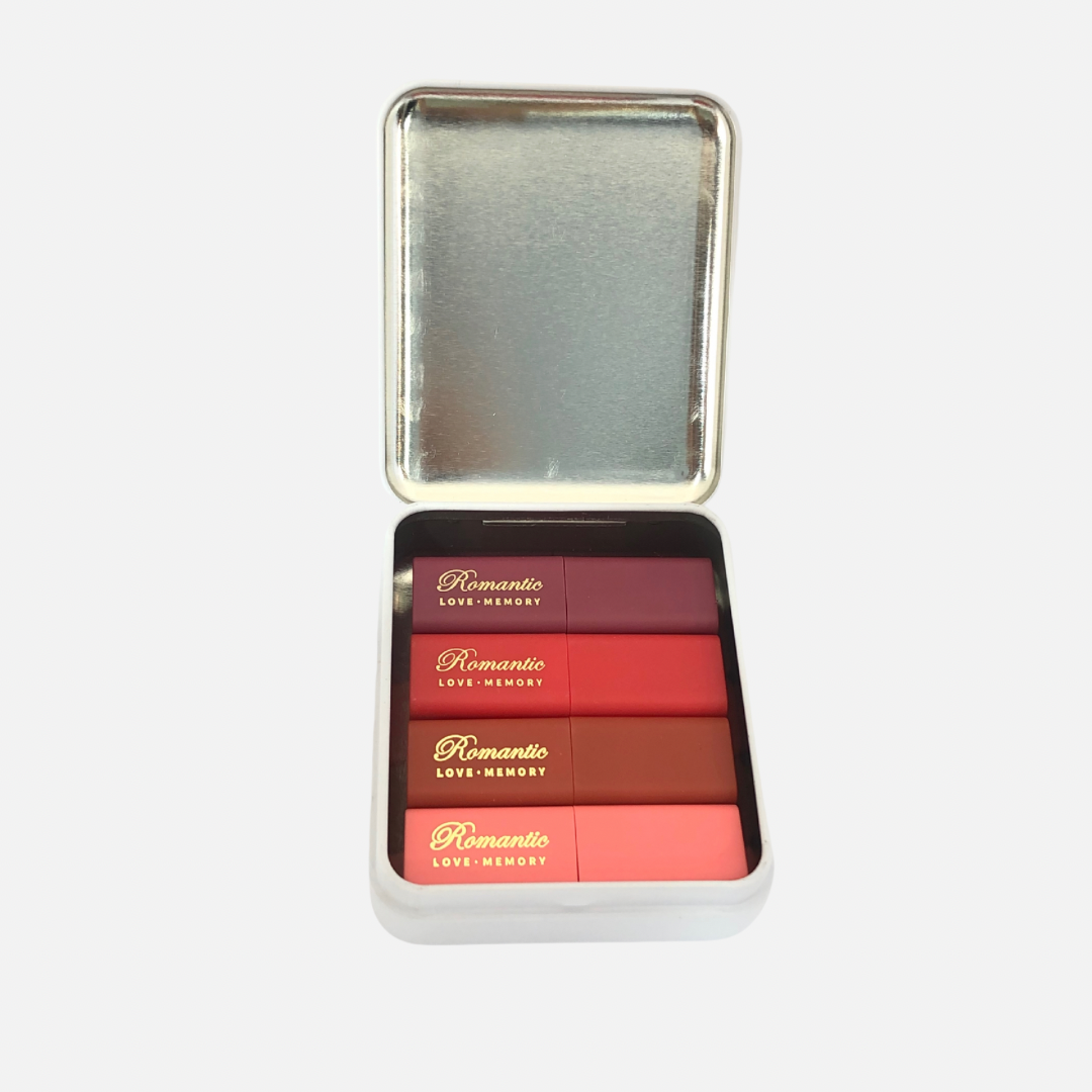 MISS ROSE ANGELIC MATTE LIP GLOSS PACK OF 4