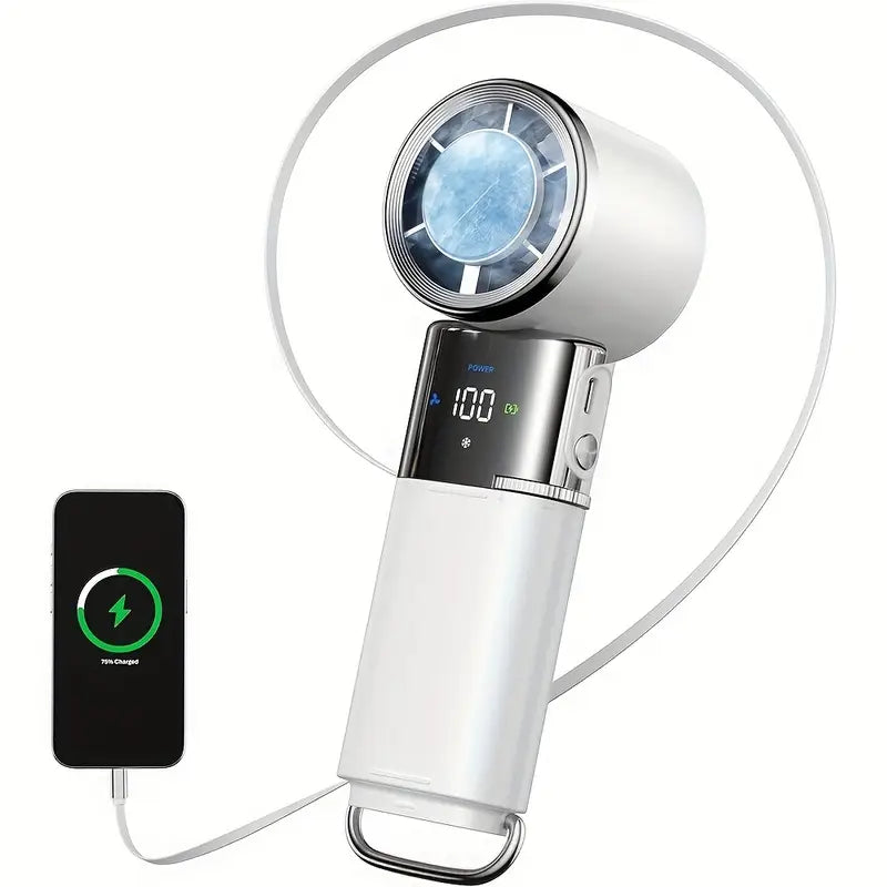High-Speed 100-Speed 11000RPM Foldable & Hanging Fan