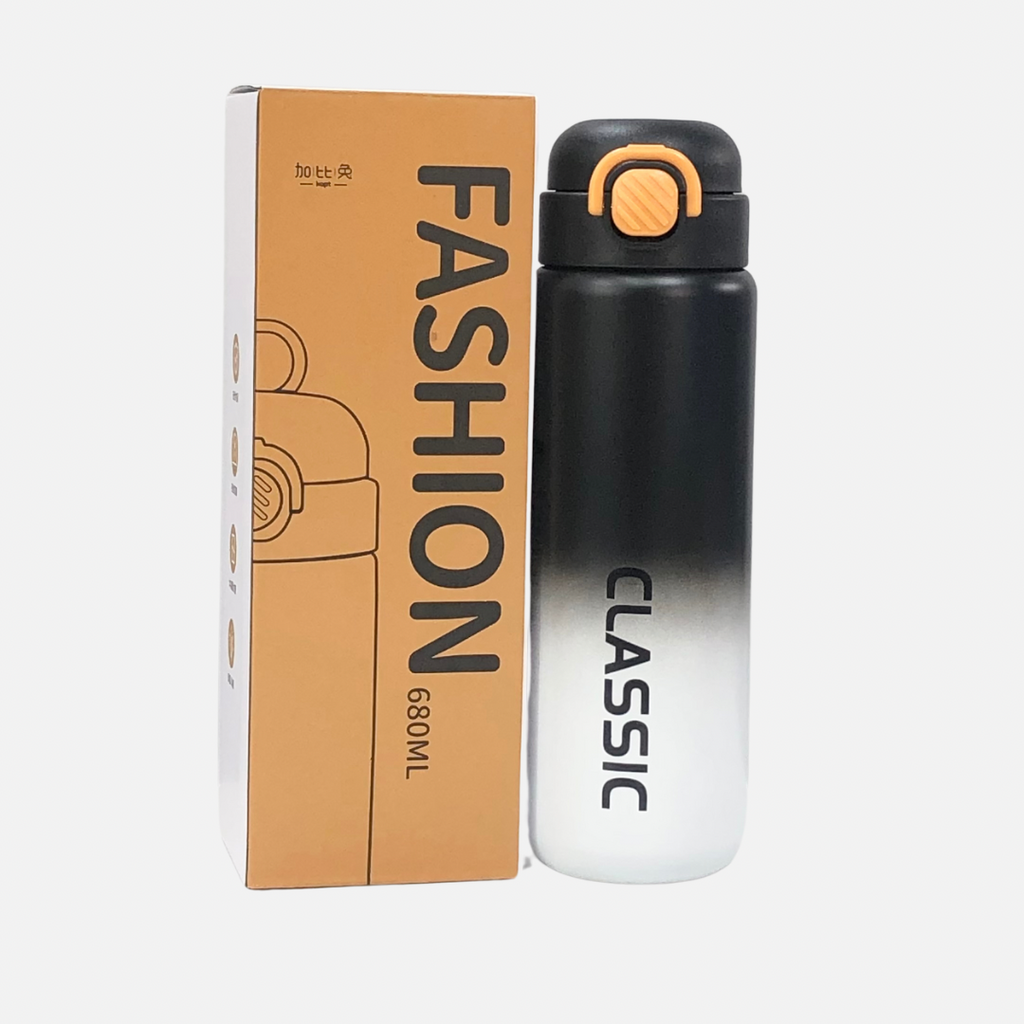 FASHION WATER BOTTLES IN 4 COLOURS 680ML