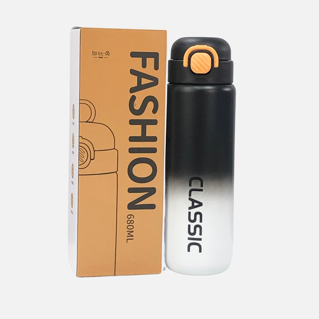 FASHION WATER BOTTLES IN 4 COLOURS 680ML