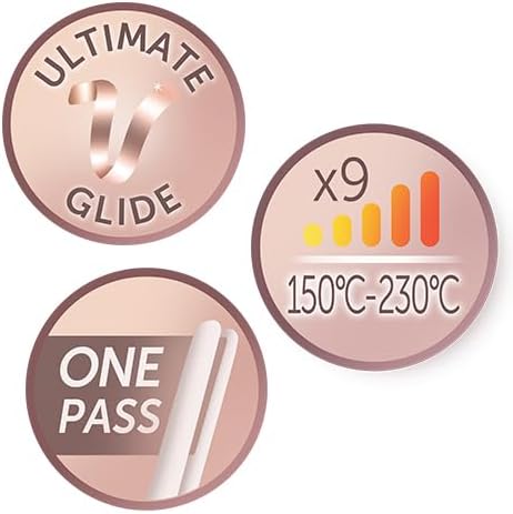 Remington Proluxe Ceramic Hair Straighteners with Pro+ Low