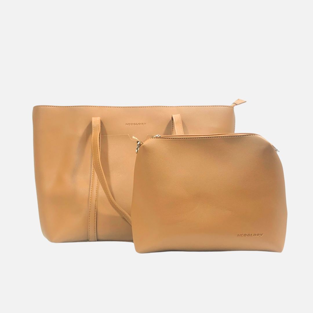 NEOGLORY TOTE BAG WITH SMALL POUCH