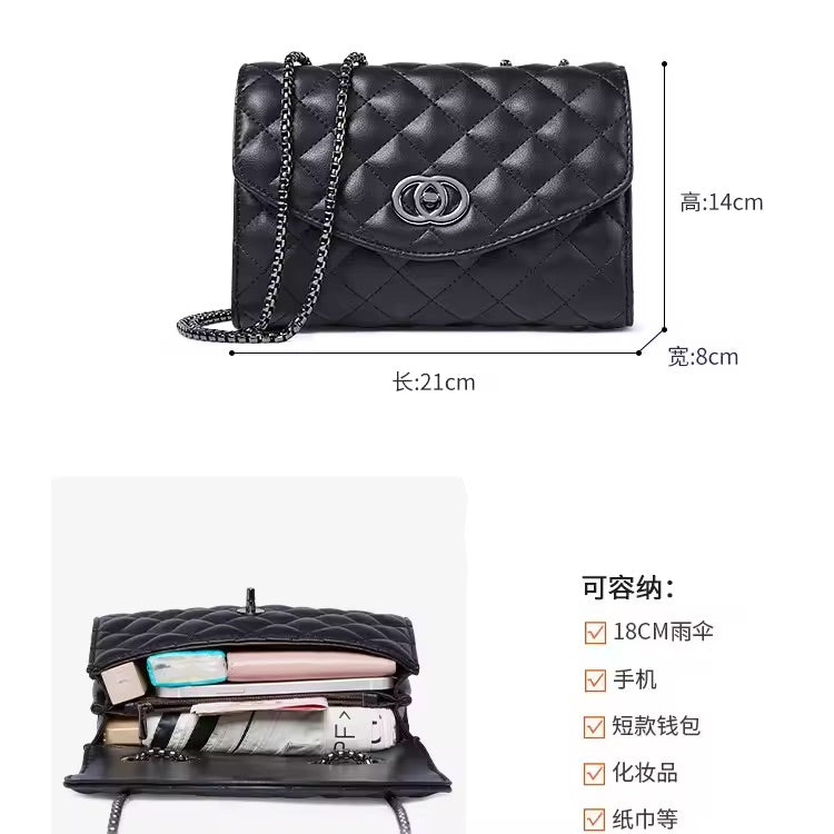 21*9*11.5cm LUXURY WOMEN’S SHOULDER BAG