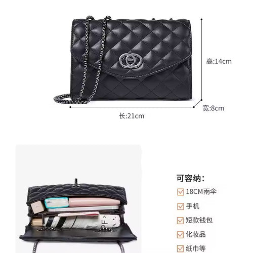 21*9*11.5cm LUXURY WOMEN’S SHOULDER BAG