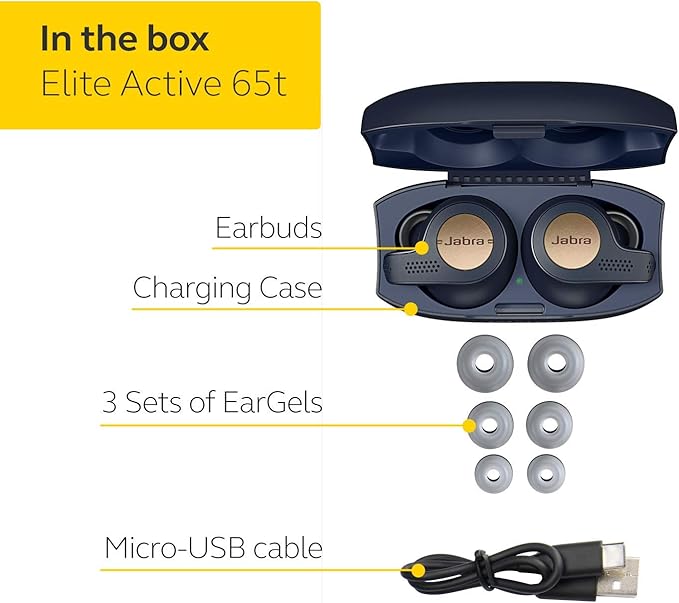 Jabra Elite Active 65T True Wireless Earbuds