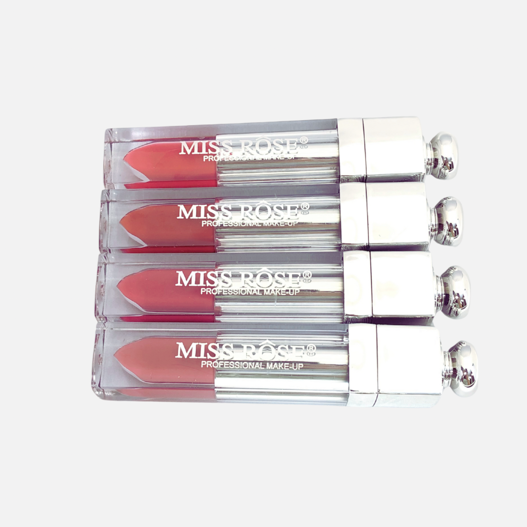 MISS ROSE ANGELIC MATTE LIP GLOSS PACK OF 4