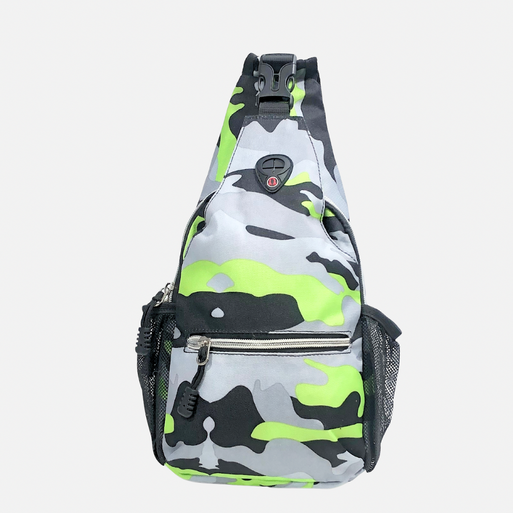 VOZUKO CAMO CASUAL AND OUTDOOR SLING BAG