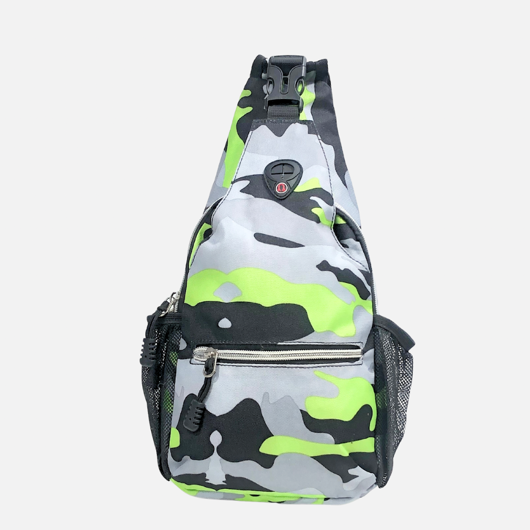 VOZUKO CAMO CASUAL AND OUTDOOR SLING BAG
