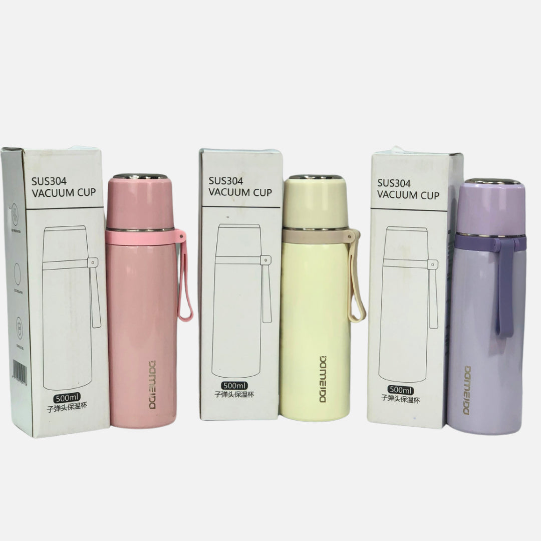 SUS304 WATER BOTTLES IN 3 COLOURS 500Ml