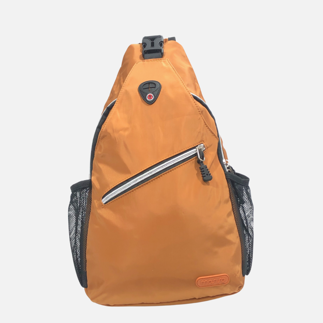 MOSISO SALMON WATER REPELLENT SLING BAG