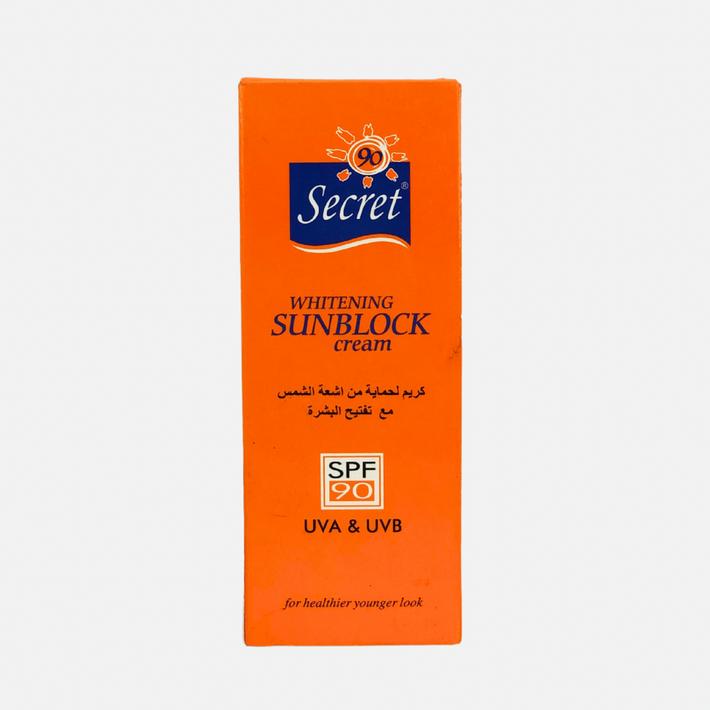 SECRET WHITENING SUNBLOCK CREAM SPF 90
