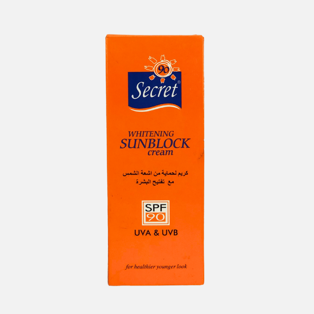 SECRET WHITENING SUNBLOCK CREAM SPF 90