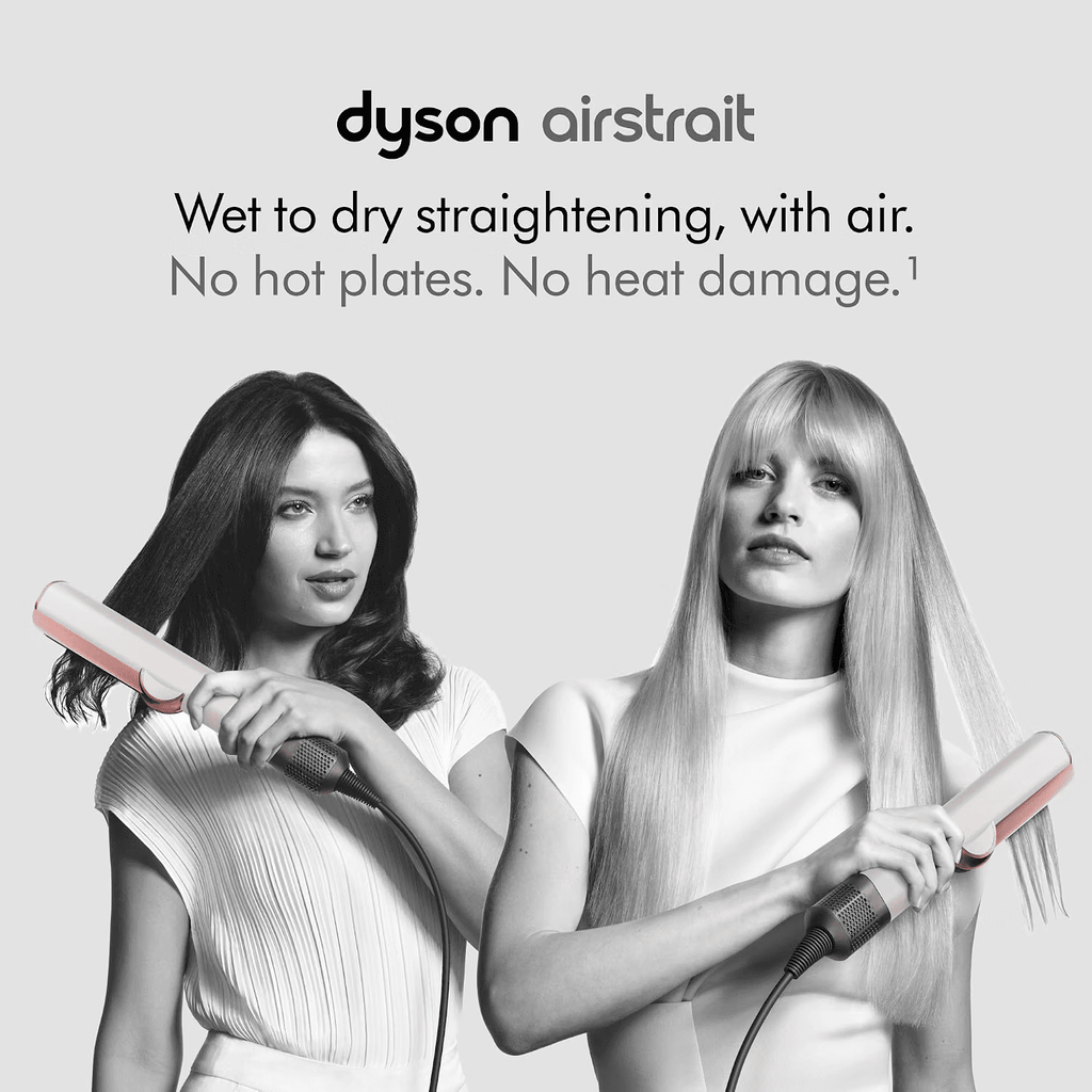 Dyson Airstrait™ Straightener HT01 | Wet-to-Dry Hair Straightener | No Hot Plates