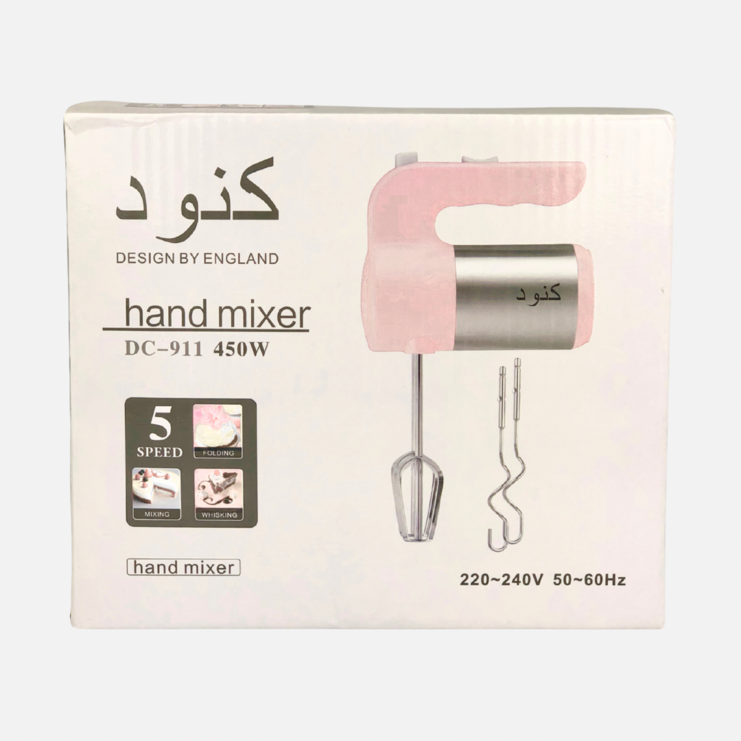 KENWOOD HAND MIXER, MODEL DC-911, 450W