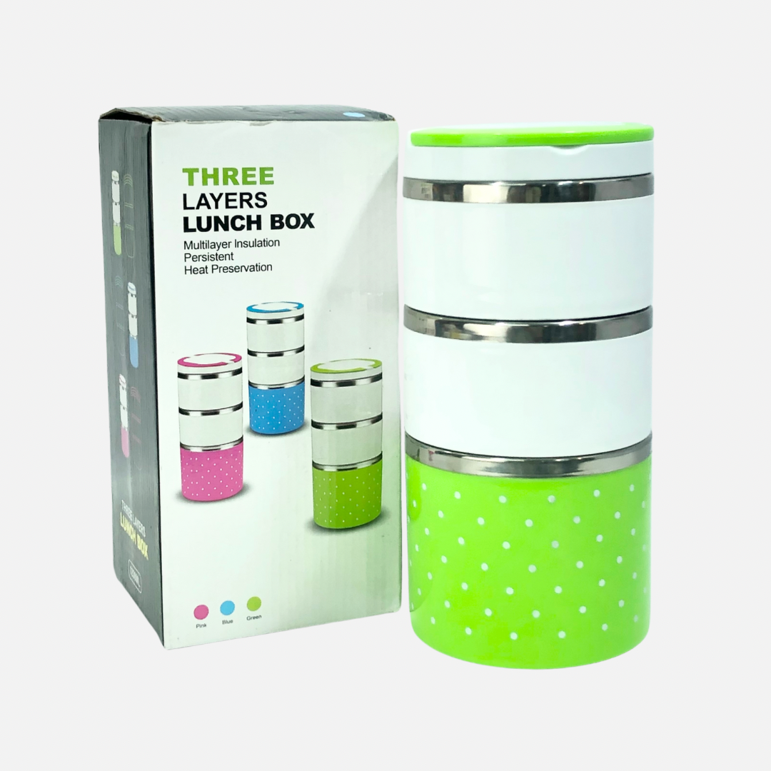 THREE-LAYER LUNCH BOX