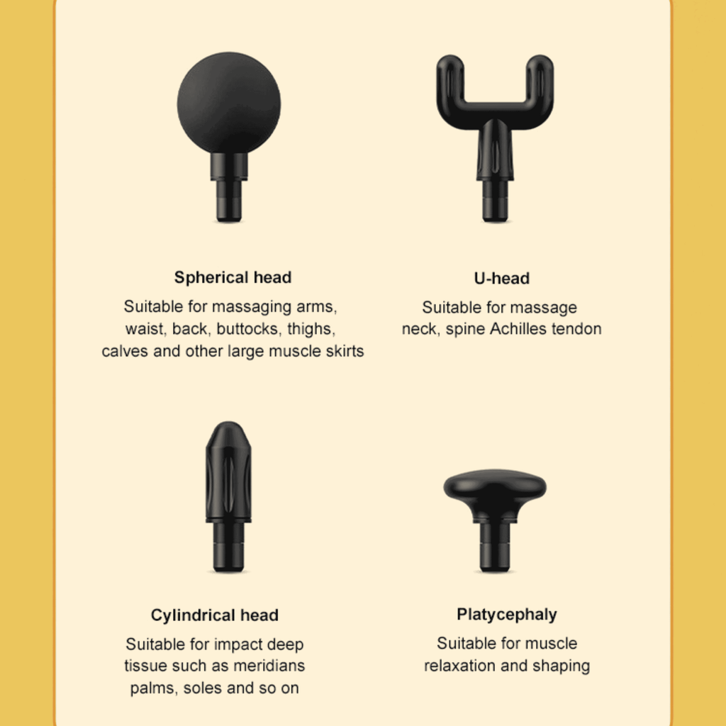 G.DUCK Premium Massage Gun | Deep Tissue Muscle Massager with Multiple Speed Levels &amp; Portable Design