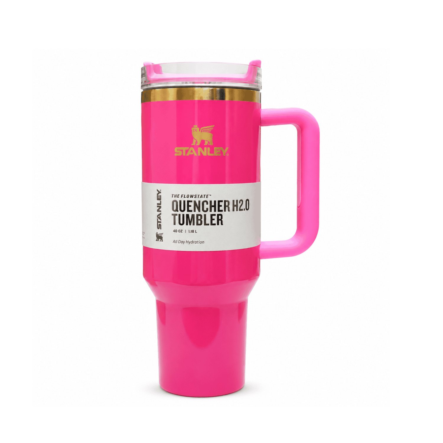 Stanley Quencher H2.0 FlowState™ Tumbler 40oz / 1.18L – Insulated Travel Cup with Handle & Straw | Multiple Colors