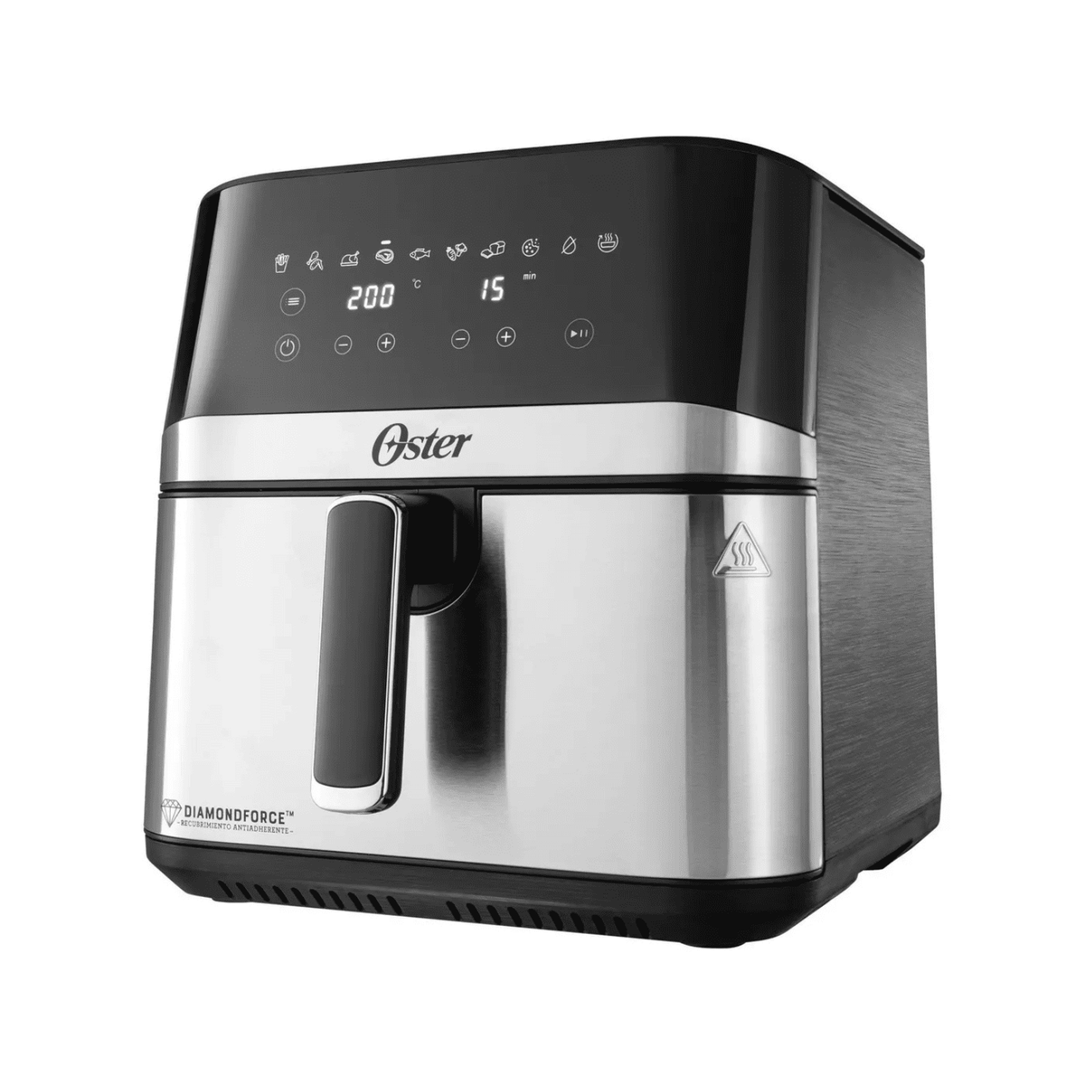 Oster®️ DiamondForce Digital Air Fryer 7.5L with 10 Automatic Programs CKSTAF75DSSDF