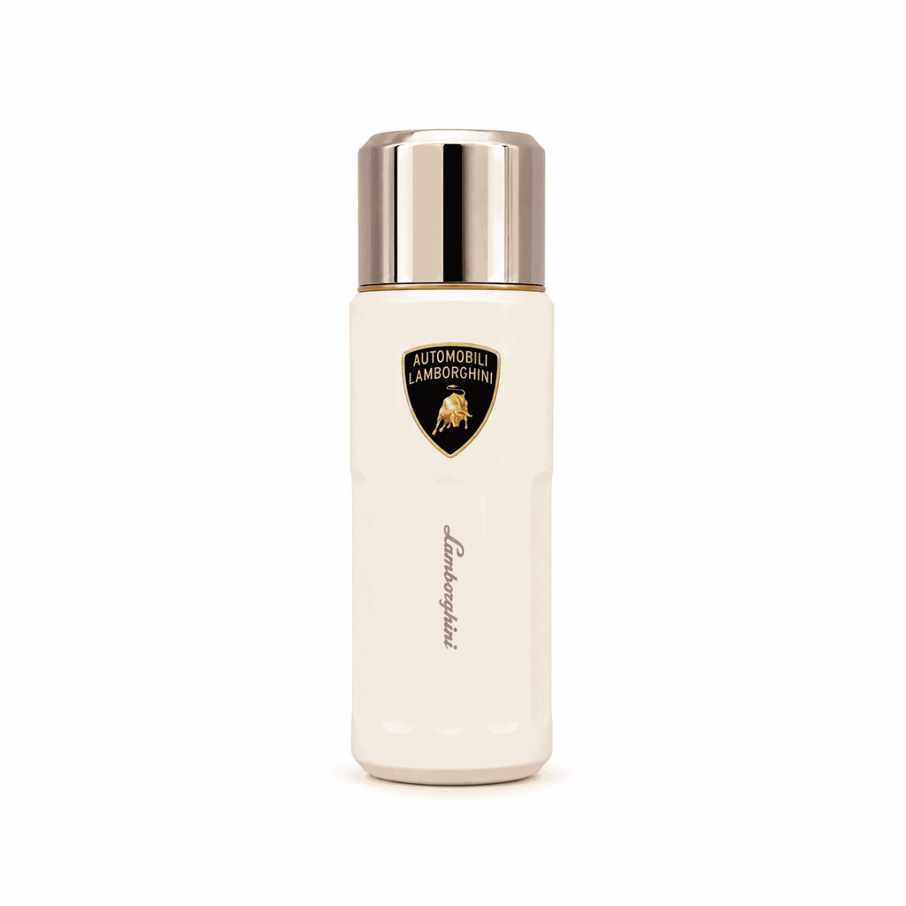 Automobili Lamborghini Luxury Insulated 500ML Bottle | Premium Stainless Steel Vacuum Flask (Black &amp; White Edition)