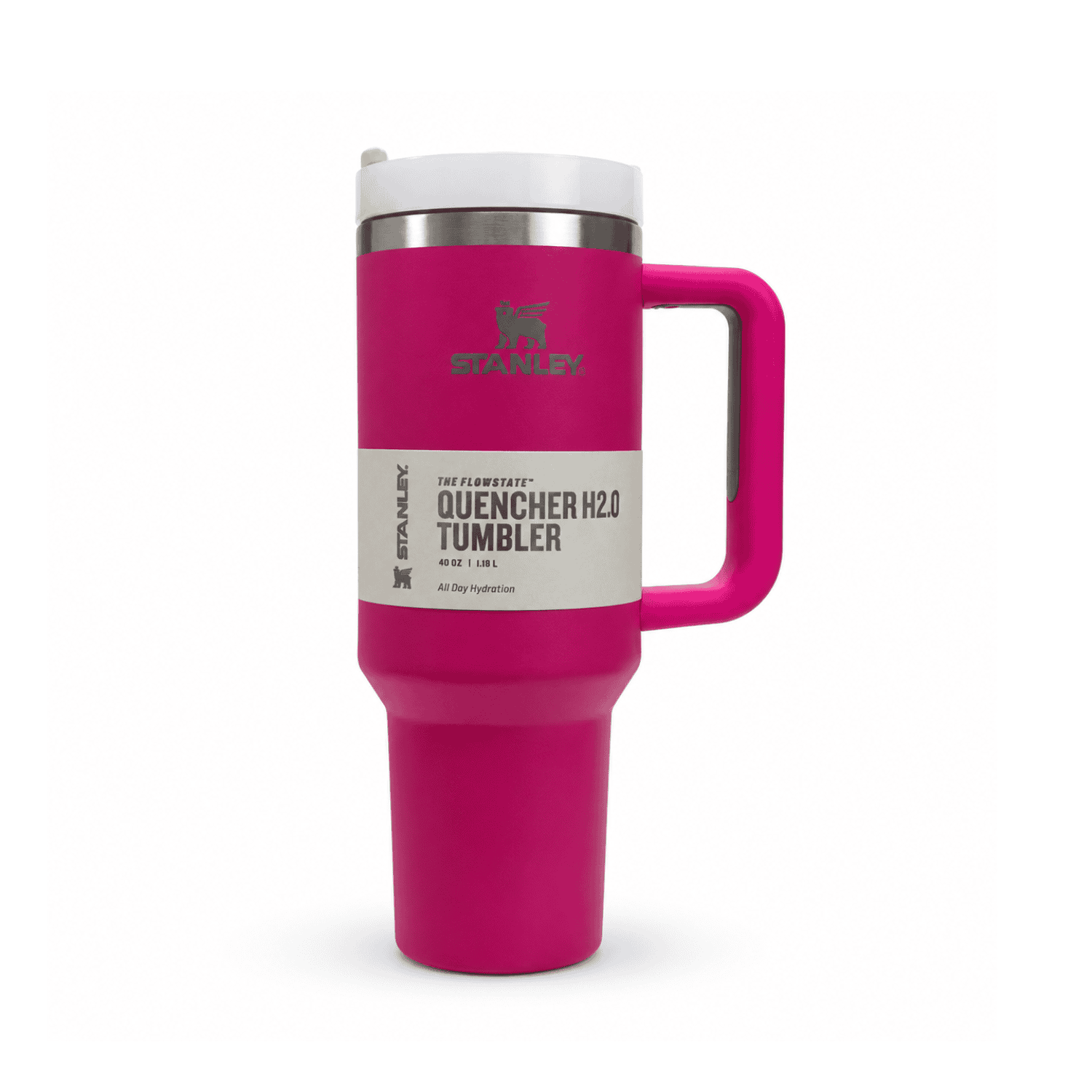 Stanley Quencher H2.0 FlowState™ Tumbler 40oz / 1.18L – Insulated Travel Cup with Handle & Straw | Multiple Colors
