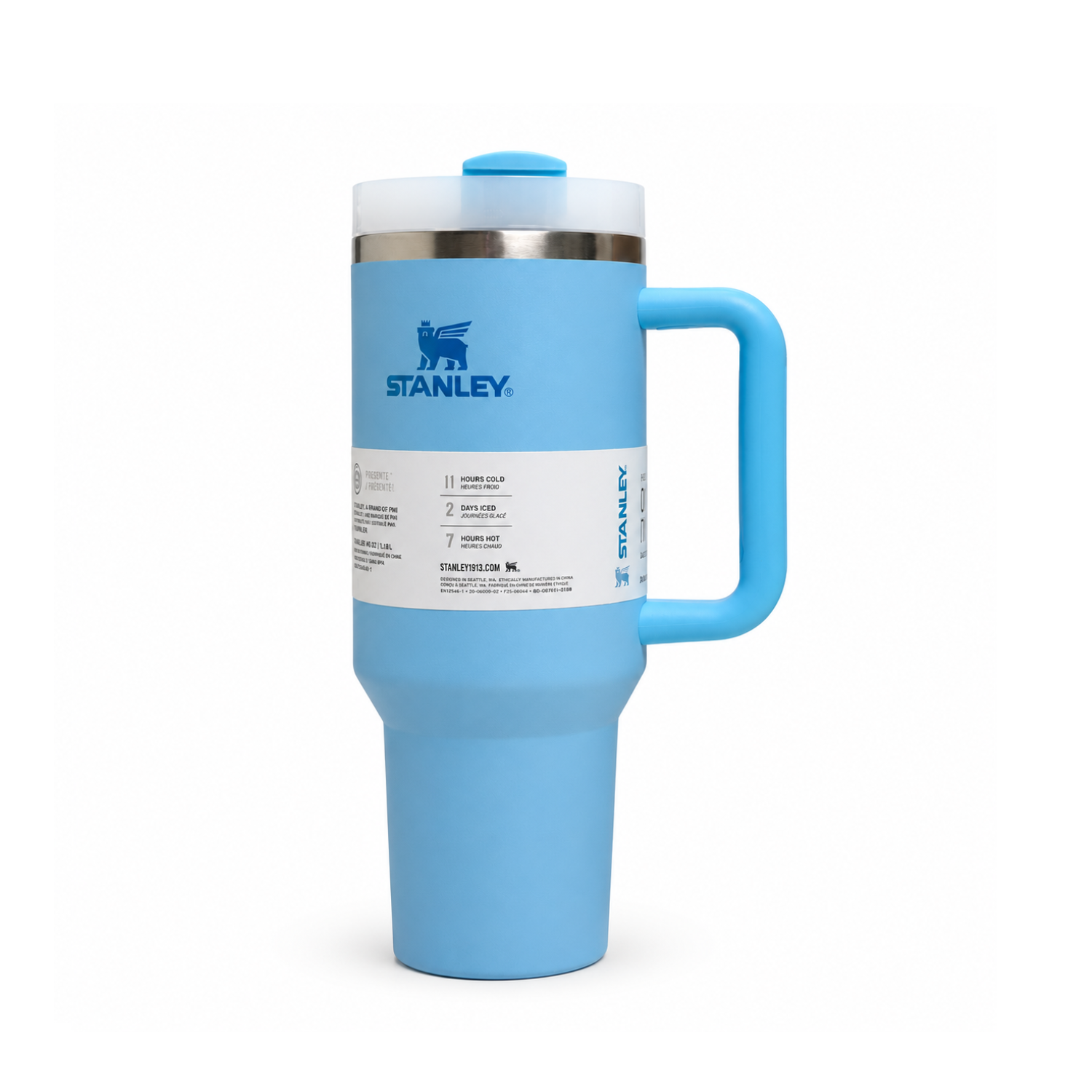Stanley Quencher H2.0 FlowState™ Tumbler 40oz / 1.18L – Insulated Travel Cup with Handle & Straw | Multiple Colors