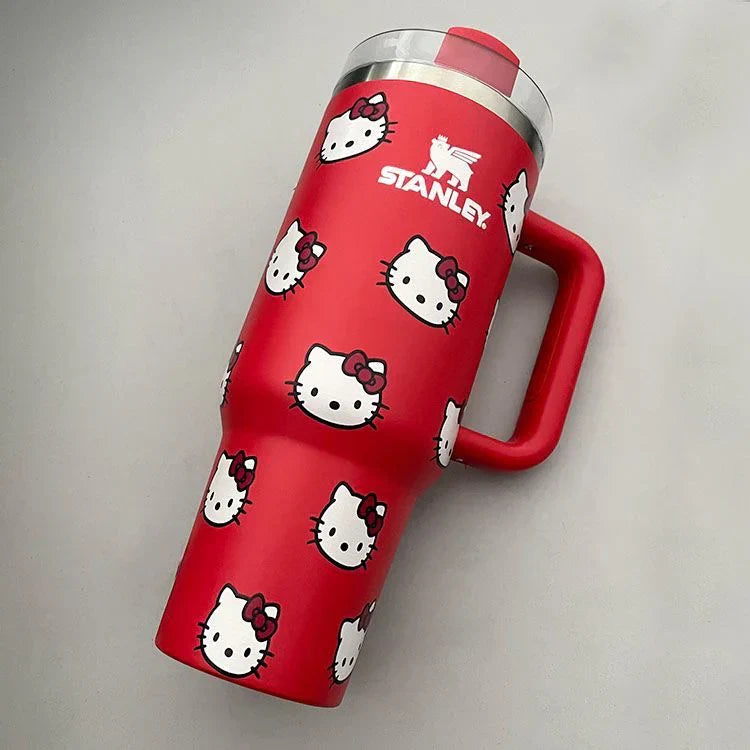 Kitty Stanley Tumbler 40 Oz Quencher H2.0 FlowState